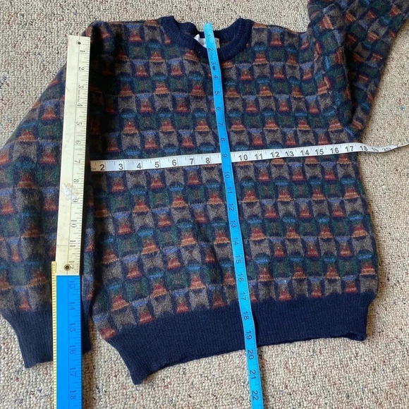 Tricots St. Raphael Fair Ail Pure New Wool Sweater Women Size M - Picture 2 of 6